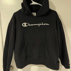 Black hoodie
